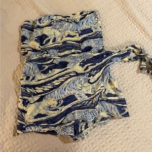 Urban outfitters strapless romper XL NWT